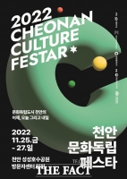  천안문화도시센터, 25~27일 '천안문화독립 페스타' 개최