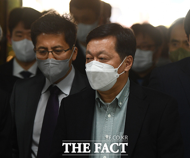 이재명 더불어민주당 대표의 측근 정진상 정무조정실장이 구속기소됐다./이동률 기자
