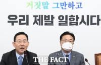  주호영, 與 이상민 해임건의안 표결에 '이재명 비리 덮는 책략'