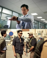  황정민X현빈 '교섭', 6종 스틸 공개...예측불가 서스펜스 예고