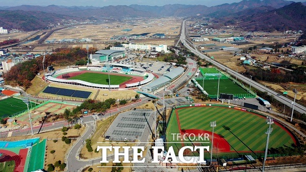 보은 스포츠파크 전경. /보은군 제공.