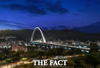  천안 관문 ‘천안대교’ 야간 경관명소로 새단장