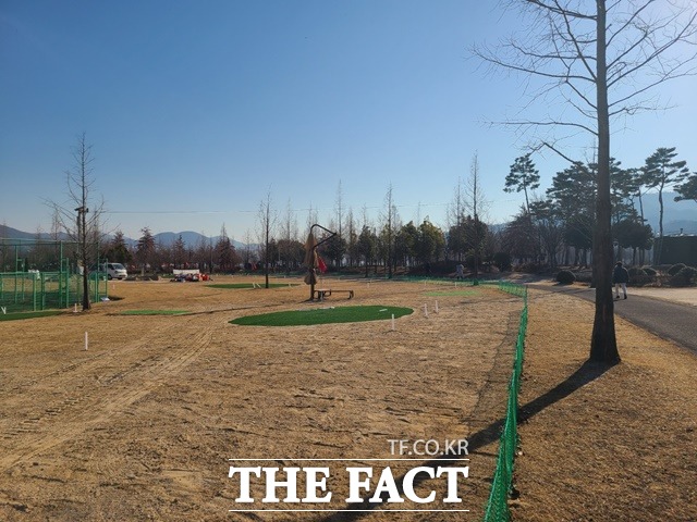 사천우주항공 파크골프장 모습/사천시 제공