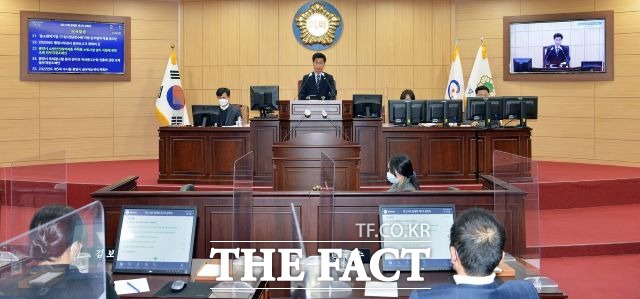 광양시의회는 21일 내년도 본예산을 심의 의결하고 행정사무감사 결과보고서 등을 처리하고 올해 마지막 정례회의 일정을 마무리했다. /광양시의회 제공