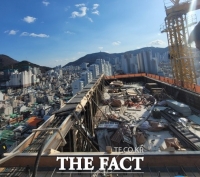  부산 21층짜리 신축건설 현장서 50대 노동자 추락사