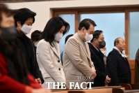  '영암교회' 출신 尹, 49년 만에 다시 찾아 성탄 예배…