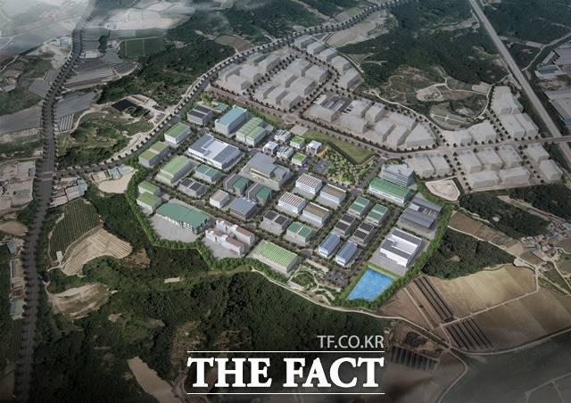 거창일반산업단지 조감도/경남도 제공