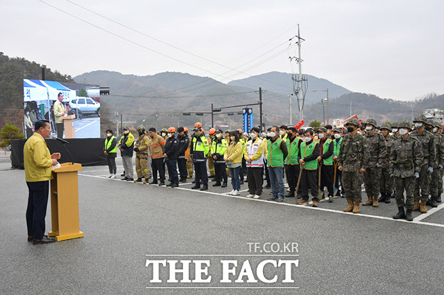 28일 전북 순창군이 ‘2022년 재난대응 안전한국훈련’에서 행정안전부 평가 결과 우수기관으로 선정됐다. /사진=순창군 제공