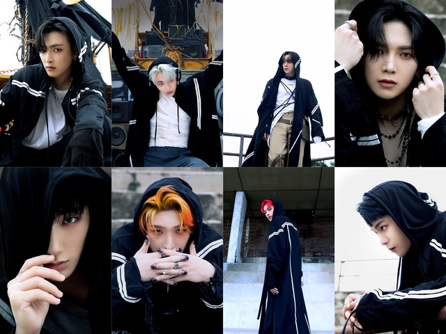 에이티즈는 익명의 목격자 시점에서 보여지는 스토리가 특징이다. 저희도 이번 이야기의 흐름이 설레기도 하고 궁금하다, 여러분께서도 흥미롭게 봐주시면 좋겠다고 신보를 소개했다. /KQ엔터 제공