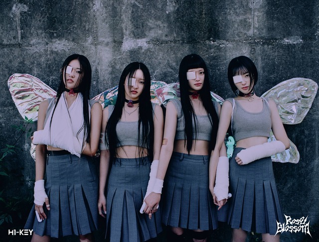 하이키는 이전과 달리 스토리가 있고 뮤지컬 같은 느낌을 준다. 전하고자 하는 메시지가 표정 연기에서부터 드러난다고 타이틀곡을 소개했다. /GLG 제공