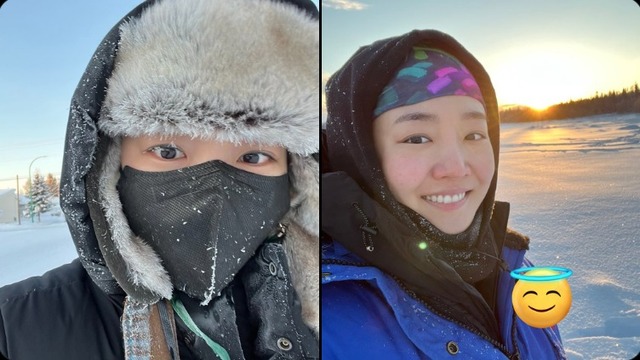4일 JTBC에 따르면 윤하는 이날 JTBC 뉴스룸 기상센터에 출연해 최근 북극을 다녀온 경험을 살려 일기예보 진행에 도전한다. /윤하 SNS 캡처