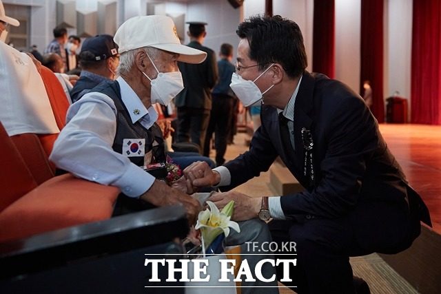 지난해 아산에서 진행된 제72주년 6·25전쟁 기념식 모습. / 아산시 제공