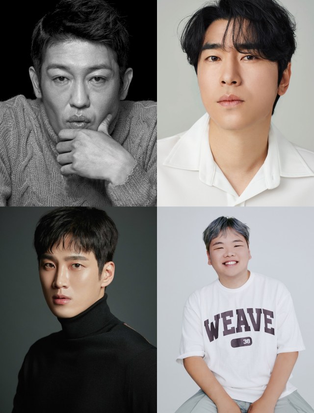 배우 허성태 이시언, 유튜버 곽튜브, 배우 안보현(왼쪽 상단부터 차례대로)이 tvN 새 예능을 함께한다. /tvN 제공