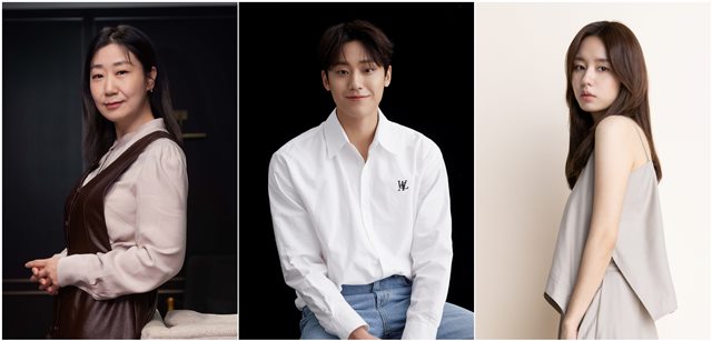 배우 라미란, 이도현, 안은진(왼쪽부터)이 2023년 상반기 방송 예정인 JTBC 새 수목드라마 나쁜엄마에서 호흡을 맞춘다. /씨제스엔터테인먼트, 위에화엔터테인먼트코리아, United Artists Agency 제공