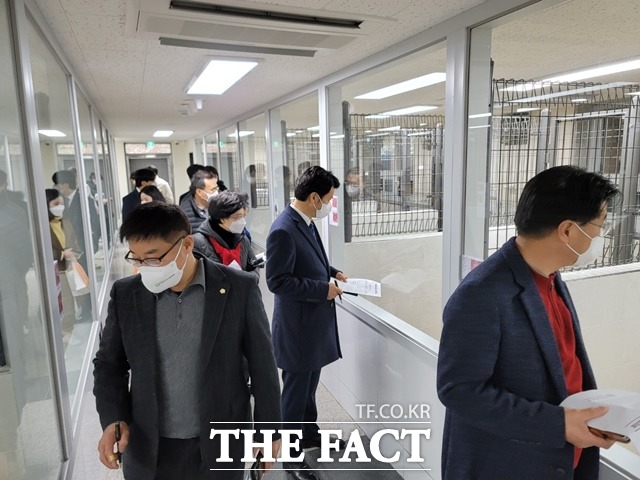 대전반려동물공원 견학 모습