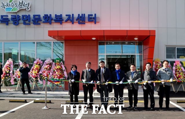 보성군 득량면민들의 여가선용과 화합의 장이 될 득량면 국민체육센터가 지난 20일 준공됐다. /보성군 제공