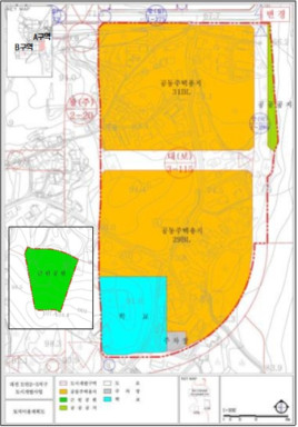 도안2-5 토지이용 계획도 / 대전시