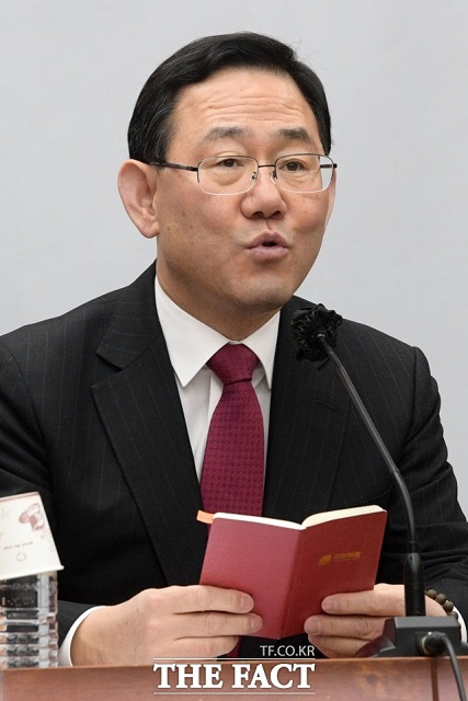 주호영 국민의힘 원내대표는 7일 이상민 행정안전부 장관의 탄핵소추안에 대해 헌법재판소가 인용할 가능성은 제로라는 원로 헌법학자의 의견이 있다고 말했다. /남윤호 기자