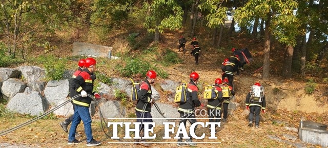 충남 아산시가 오는 5월 15일까지를 산불 조심 기간으로 지정하고 봄철 산불방지 총력대응에 나선다. / 아산시