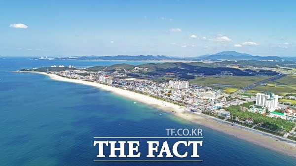 충남 보령의 대천해수욕장 누적 관광객이 100만 명을 돌파했다./보령시청