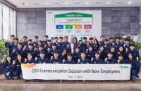  알 카타니 에쓰오일 CEO, MZ 직원 만나 '팀워크' 특강