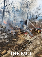  고령 야산서 불…산림 0.04㏊ 소실