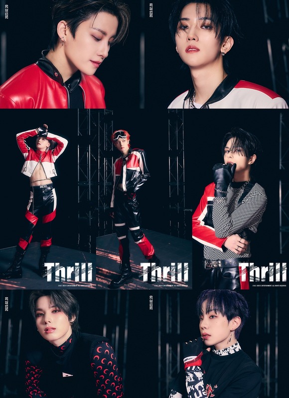 그룹 엘라스트가 신곡 Thrill의 레이싱 버전 콘셉트 사진을 공개했다. /이엔터 제공
