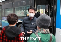  박동식 사천시장, 시내버스 노선 전면 개편 앞두고 '탑승과 환승 체험'