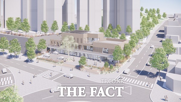 금천동주민센터 조감도. /청주시