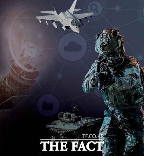 국방부가 16일 북한을 주적으로 명시하고 국방혁신 4.0을 통한 첨단과학기술강군 육성 의지를 담은 2022년 국방백서를 발간했다. 사진은 국방백서의 첨단 강군육성 이미지./국방백서