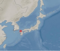  日 후쿠오카 북쪽 해상 규모 4.3 지진…국내 남부 미세한 진동