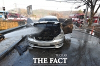  대구 북구서 차량 화재…1500여만원 재산피해