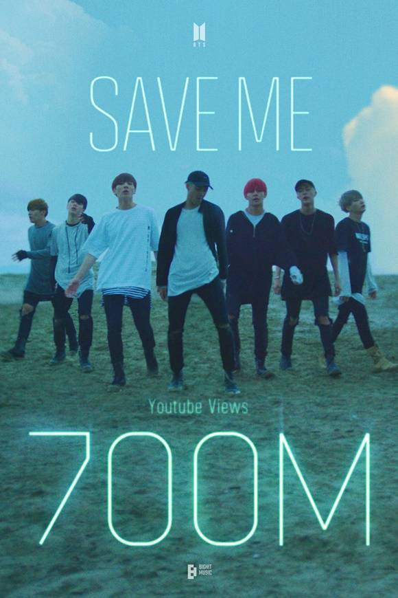 그룹 방탄소년단(BTS)이 2016년 5월 발표한 세이브 미(Save ME) 뮤직비디오의 유튜브 조회 수가 7억 회를 넘겼다. /빅히트 뮤직 제공