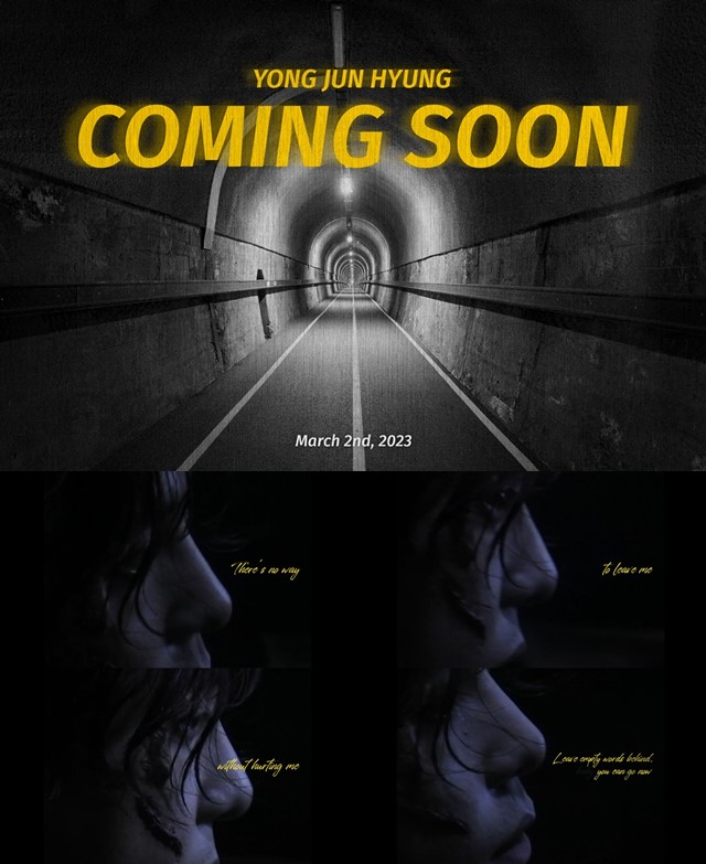 그룹 하이라이트 출신 가수 용준형이 3월 2일 컴백한다. /블랙메이드 제공