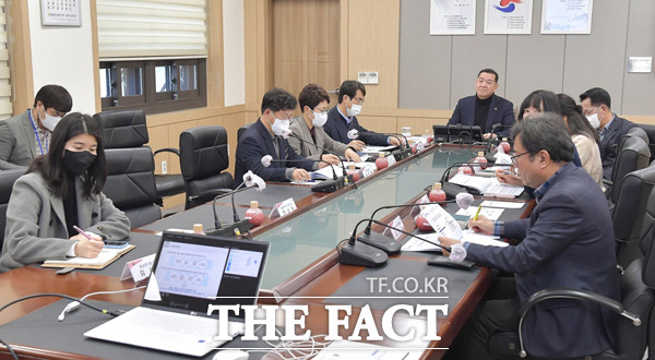 지난 21 열린 인구감소대응 기본계획 수립 연구용역 착수 보고회./공주시