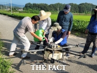  [충북 단신] 진천군농기센터, 벼 생육 초기 병해충 방제 약제 지원