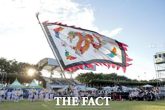 전북 무주 기절놀이 모습. / 무주군