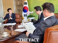  조규일 진주시장, 정황근 농림축산식품부 장관 만나 농업분야 현안사업 건의