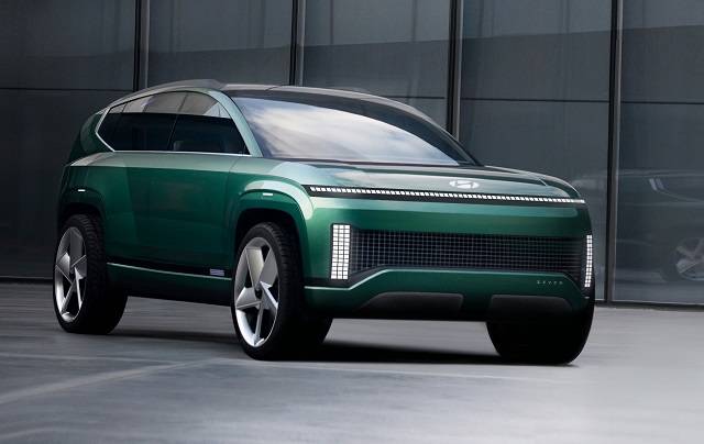 현대차는 오는 2024년 E-GMP 기반 브랜드 첫 대형 전기 SUV 아이오닉 7을 출시할 예정이다. /현대차