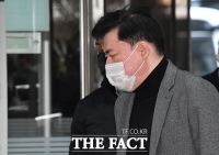  공판 출석하는 유동규 [포토]