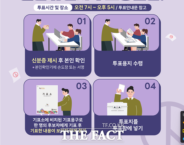 제3회 전국동시조합장선거 홍보물./중앙선거관리위원회