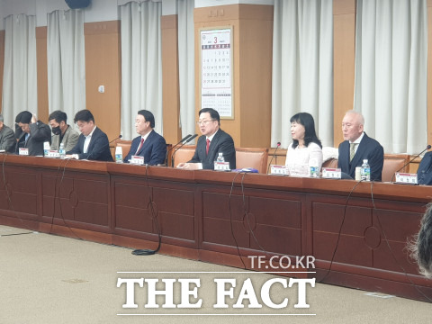 9일 대전시청 대회의실에서 열린 목요언론인클럽 주요 시정간담회 / 대전=최영규 기자