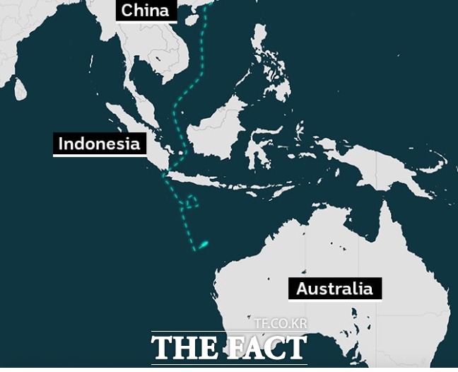 호주가 미국산 장거리 순항미사일 토마호크를 도입한다. 호주 근접 태평양에서 작전하는 호주 구축함 배치되면 중국군에는 상당한 억지력을 발휘할 것으로 전망된다. /호주ABC