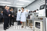  이장우 대전시장 생명연 방문...