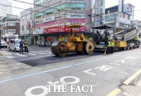  대전 대덕구, 저탄소 아스팔트 시험 포장