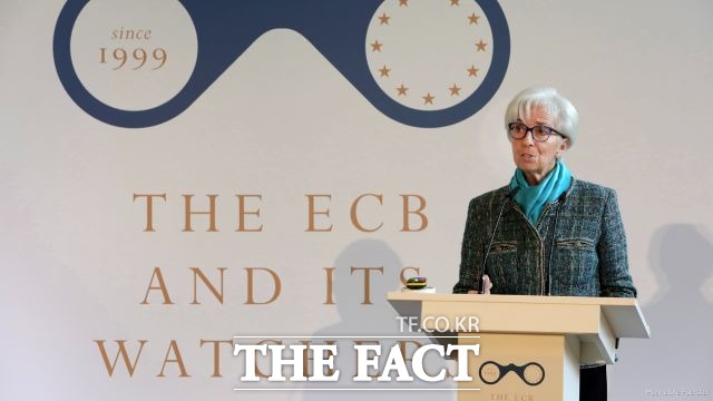 크리스틴 라가르드 유럽중앙은행(ECB) 총재가 24일 