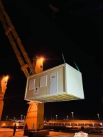  HMM, 강진 피해 튀르키예에 '임시주택 컨테이너' 운송