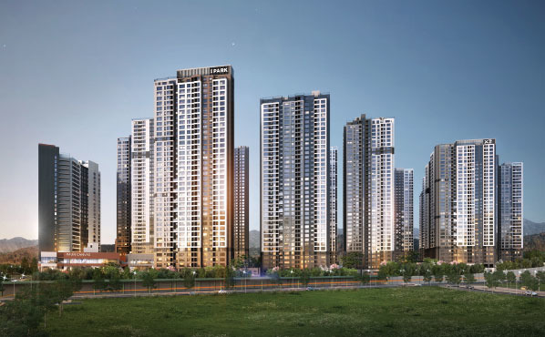 서울 동대문구 이문동에 들어서는 이문3구역아이파크자이가 이달 분양될 예정이다. 전체 4321가구 가운데 1641가구가 일반에 공급된다. 이문3구역아이파크자이 조감도. /HDC현대산업개발