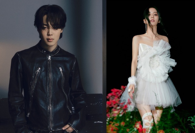 방탄소년단 지민(왼쪽)과 블랙핑크 지수가 팀에 이어 솔로 가수로서도 K팝 새 역사를 쓰고 있다. /빅히트뮤직, YG 제공