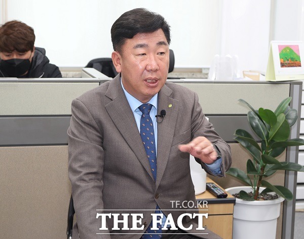 이범석 청주시장. /더팩트DB.